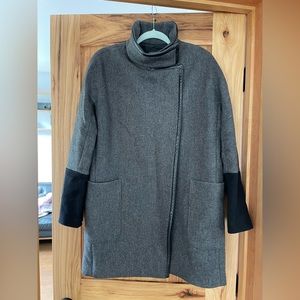 Madewell Colorblock Cocoon Coat